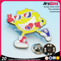 Artigifts High quality metal glasses lapel pin